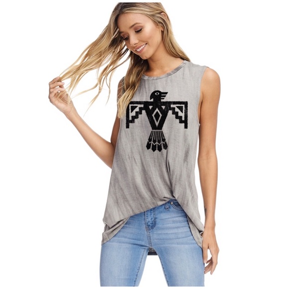 Tie-Dye Eagle Tank - Picture 4 of 5